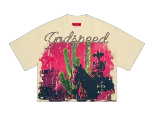 Godspeed Westworld Tee Bone Beige
