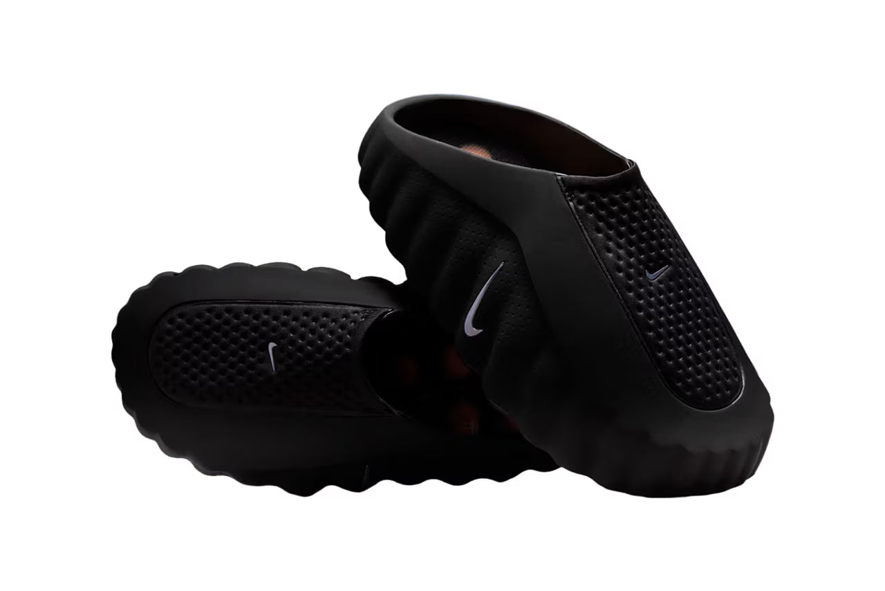 Nike Mind 001 Slide Black Chrome