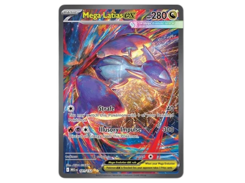 Mega Latias ex 2025 Pokémon Scarlet & Violet Mega Evolution Hyper Rare 181/132 Ungraded