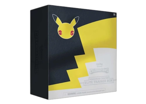 Pokémon TCG 25th Anniversary Celebrations Pokémon Center Exclusive Elite Trainer Box