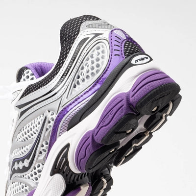 Saucony ProGrid Omni 9 White Black Silver Purple