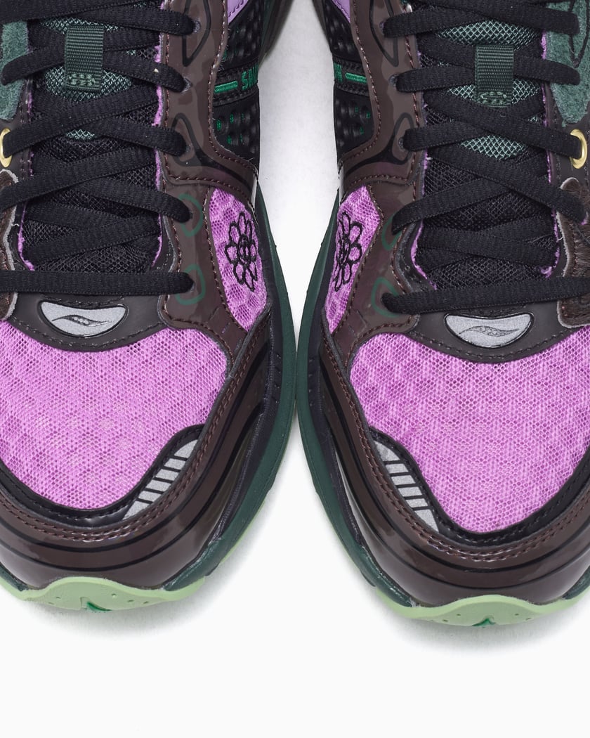 Saucony ProGrid Triumph 4 Jae Tips Flowers Grow Uptown Perilla