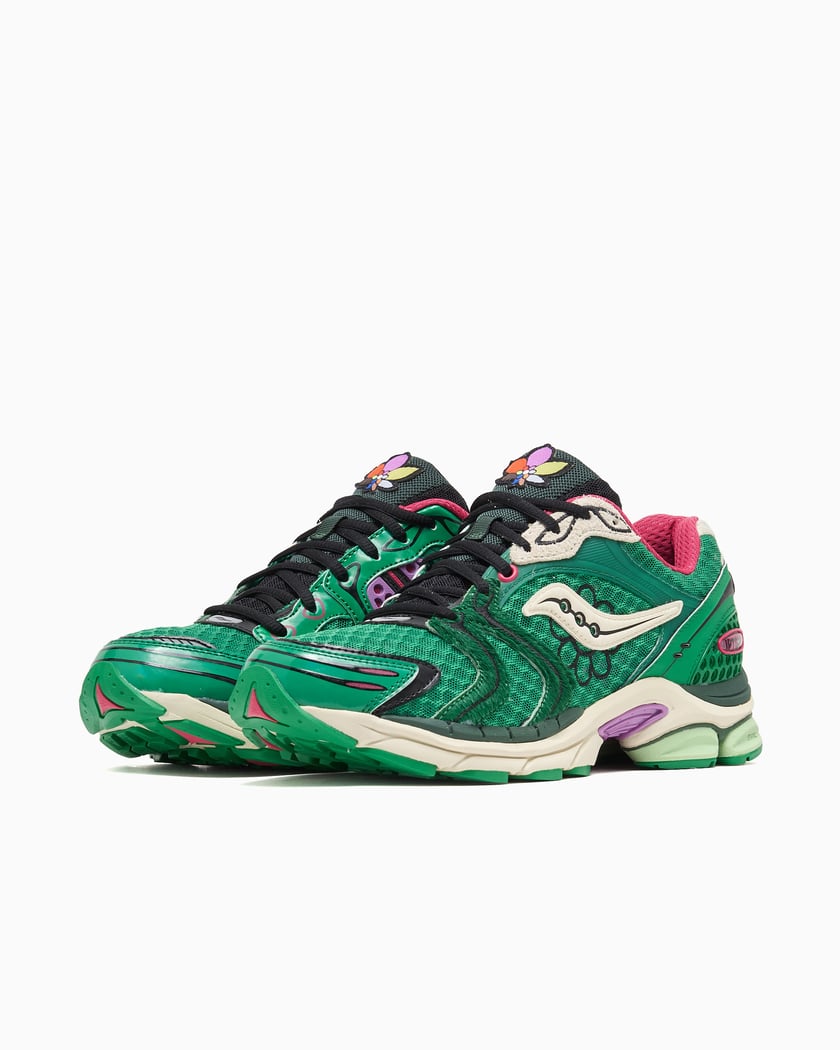 Saucony ProGrid Triumph 4 Jae Tips Flowers Grow Uptown Sugar Maple