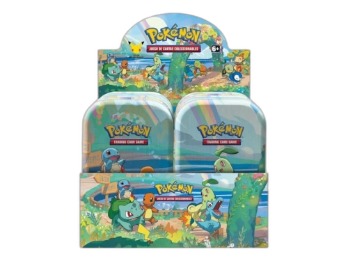 2021 Pokémon Celebrations 8 Tin Mini Display