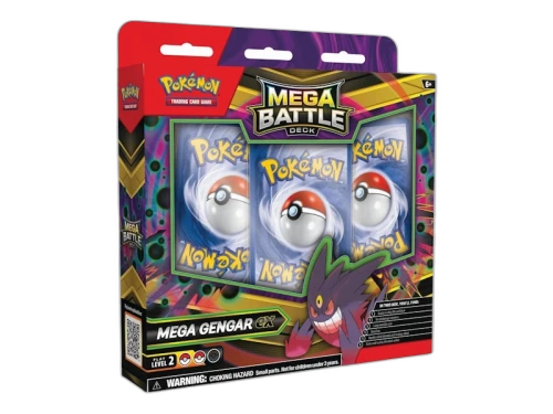 2025 Pokémon Mega Evolution Mega Gengar ex Metal Battle Deck