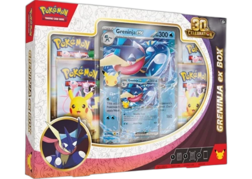 2026 Pokémon Mega Evolution 30th Celebration Greninja ex Box