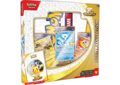 2026 Pokémon Mega Evolution 30th Celebration Poster Collection