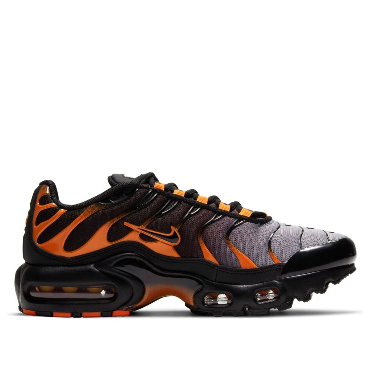 Nike Air Max Plus GS 'Black Team Orange'