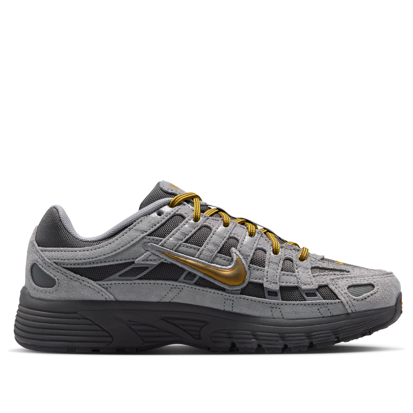 Nike P-6000 Premium Medium Ash Grey Golden Hops (GS)