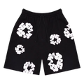 Denim Tears The Cotton Wreath Shorts Black