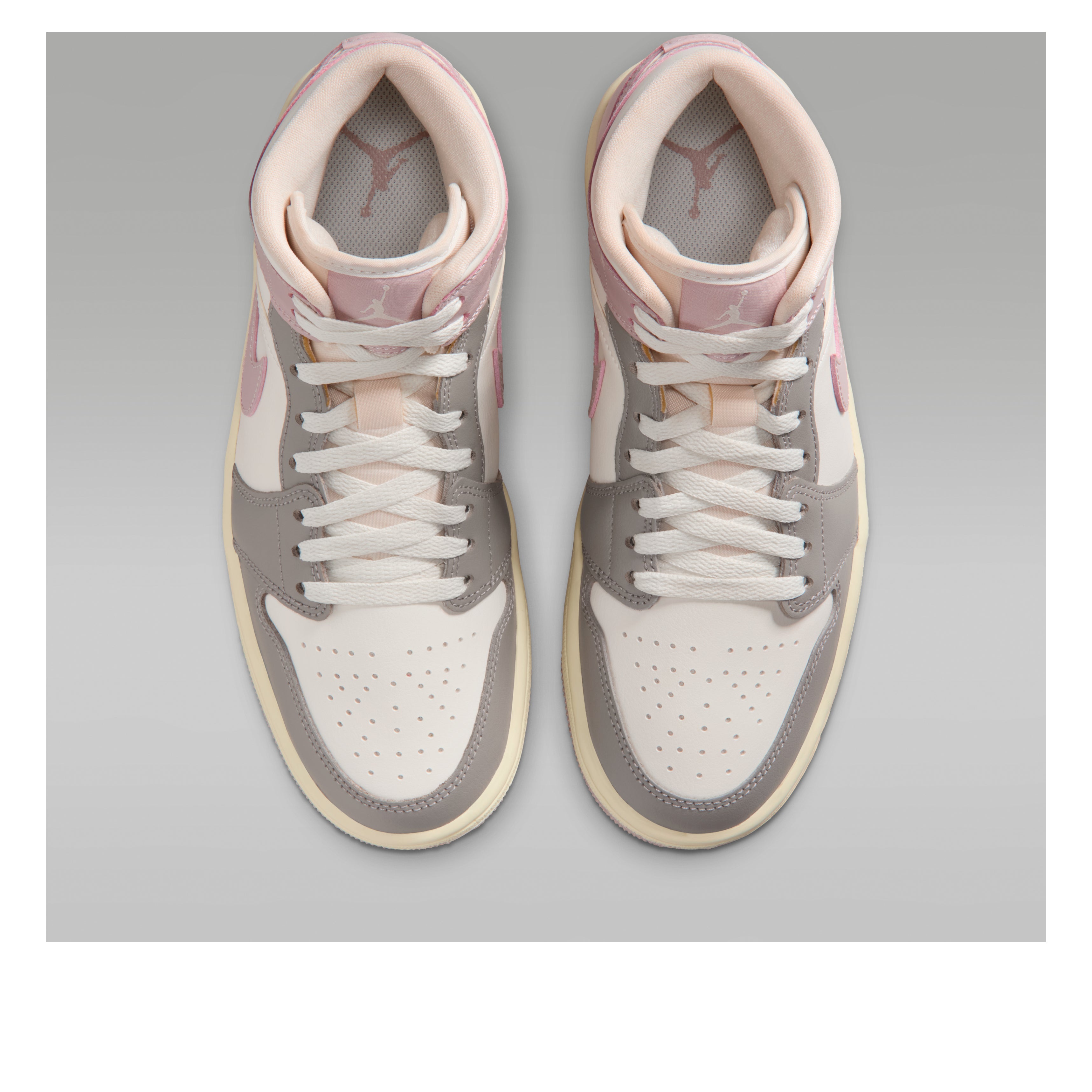 Jordan 1 Mid Enigma Stone Particle Rose