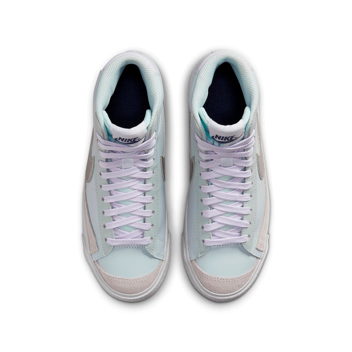 Nike Blazer Mid '77 GS 'Platinum Grape Metallic Silver'