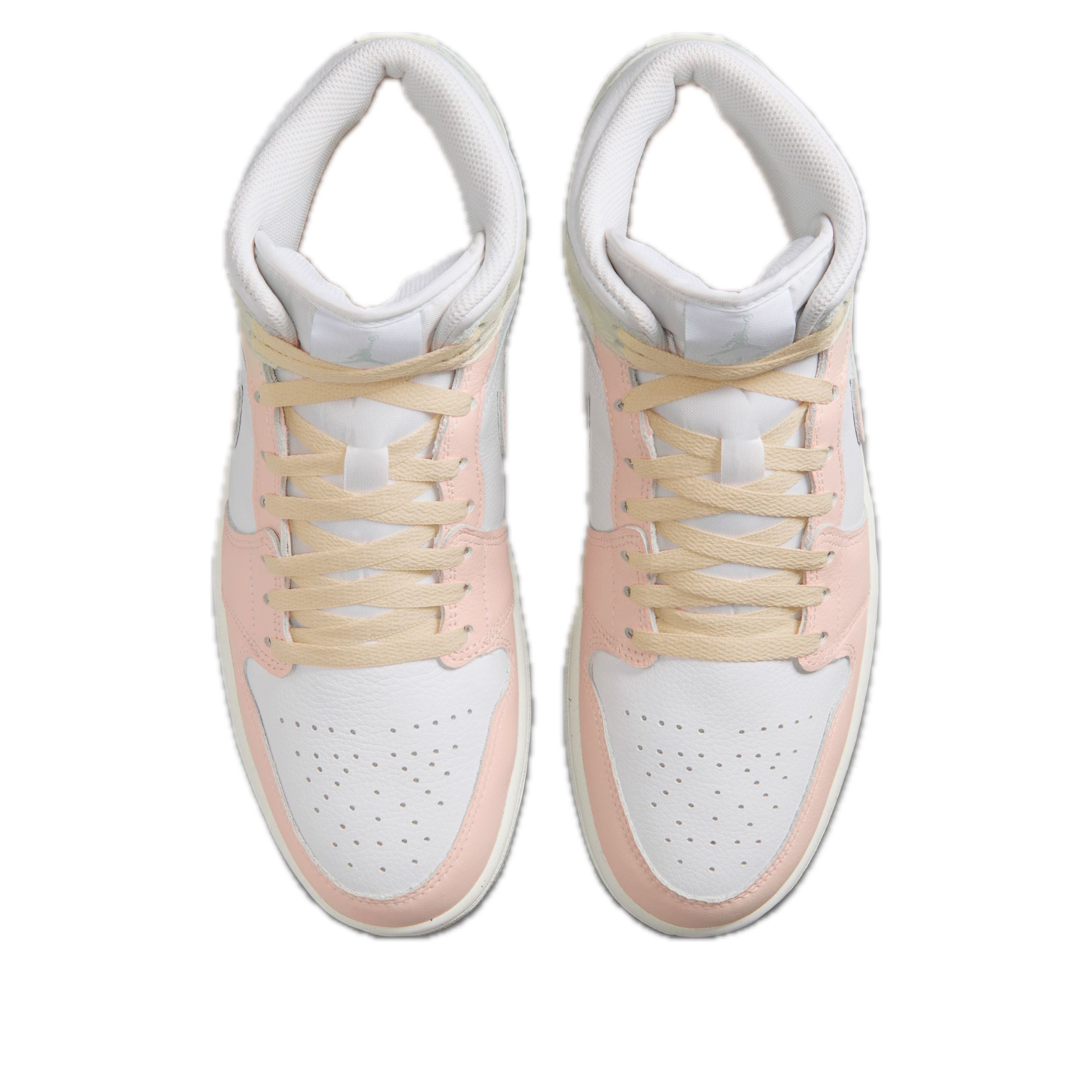 Jordan 1 Mid SE White Sea Glass Glacier Blue Guava Ice