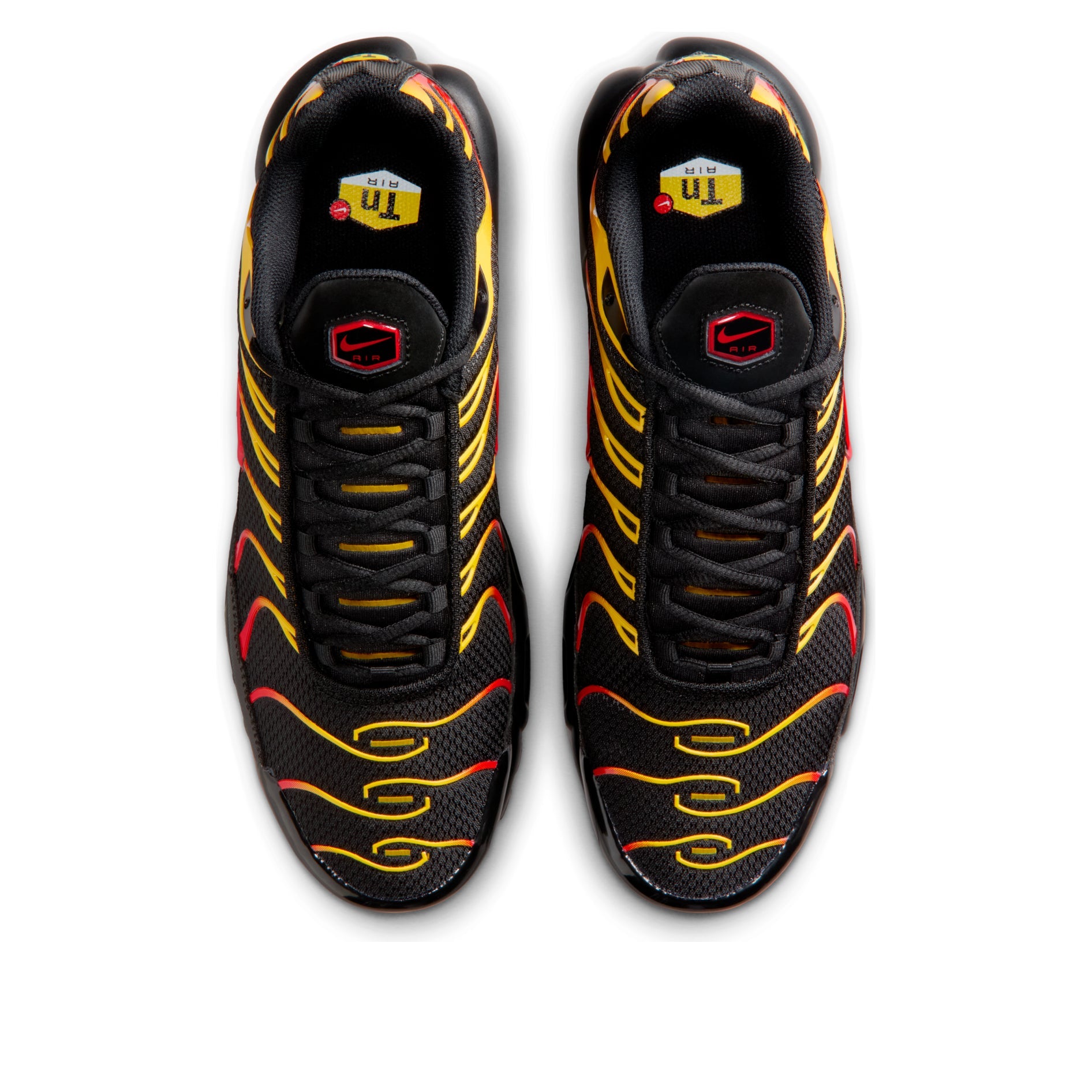 Nike Air Max Plus Black University Gold Red