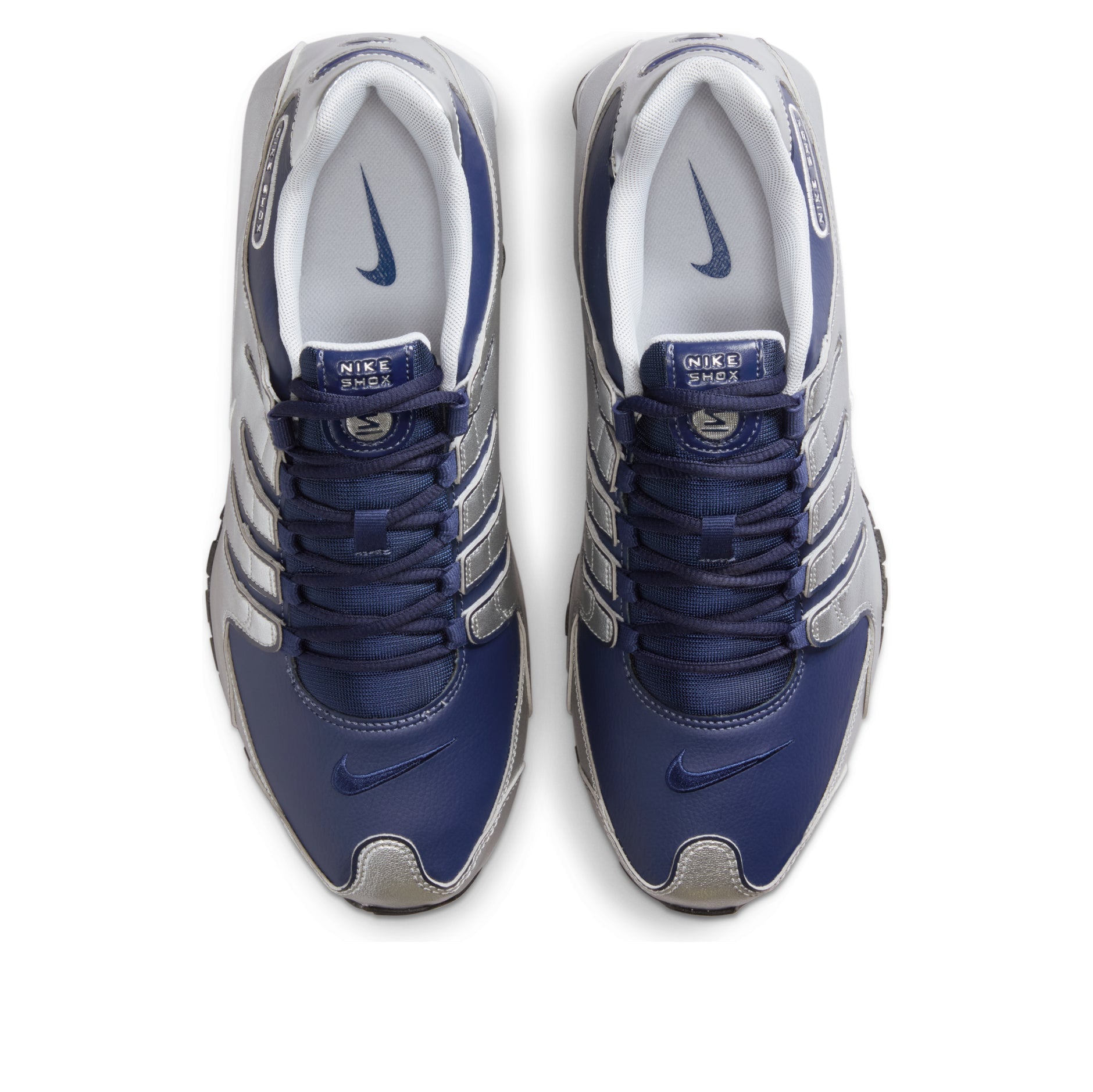 Nike Shox NZ Midnight Navy Metallic Silver
