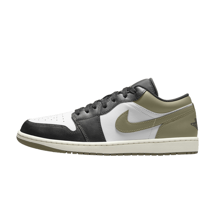 Jordan 1 Low Black Toe Medium Olive