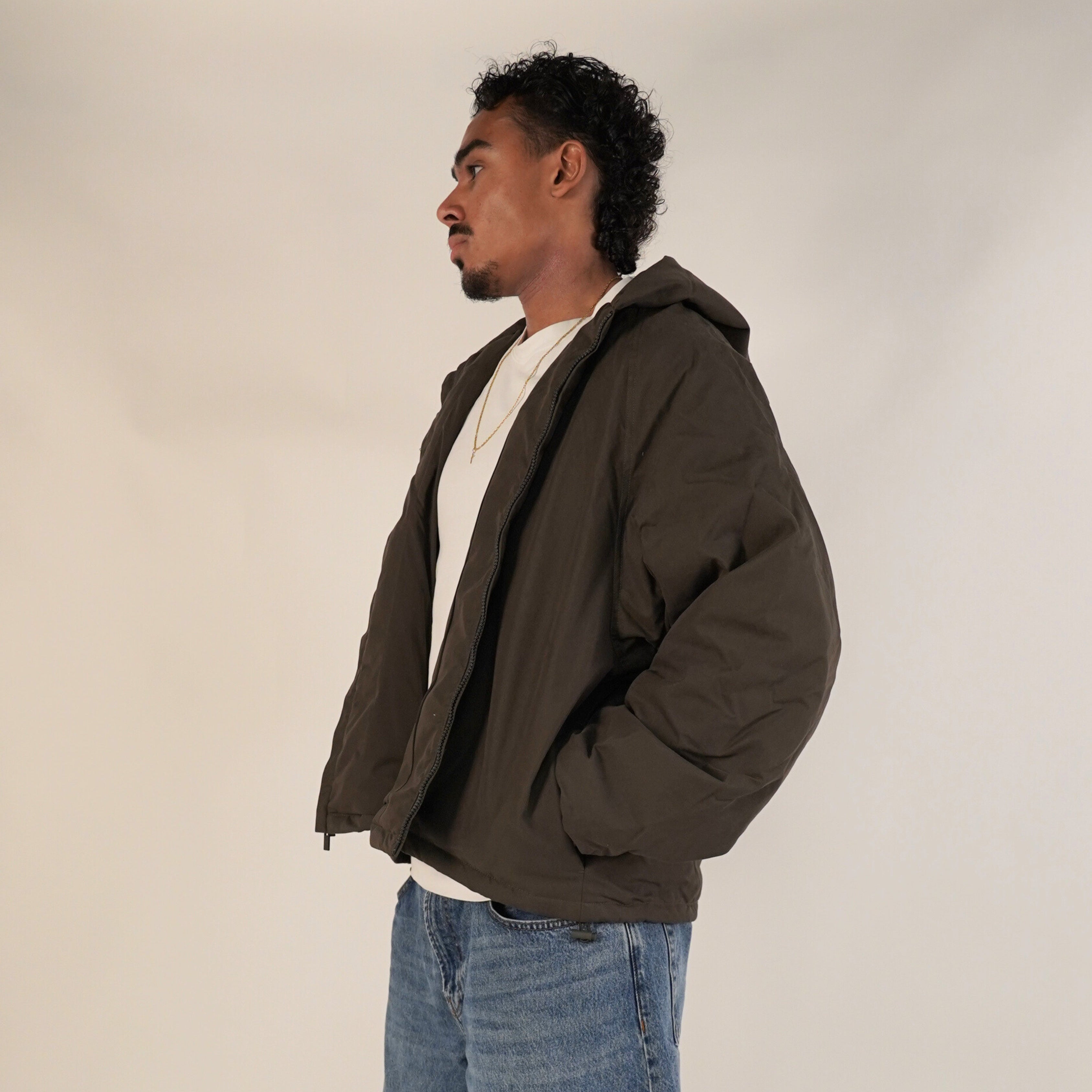 Fear of God Essentials SS23 Full Zip Jacket Off Black