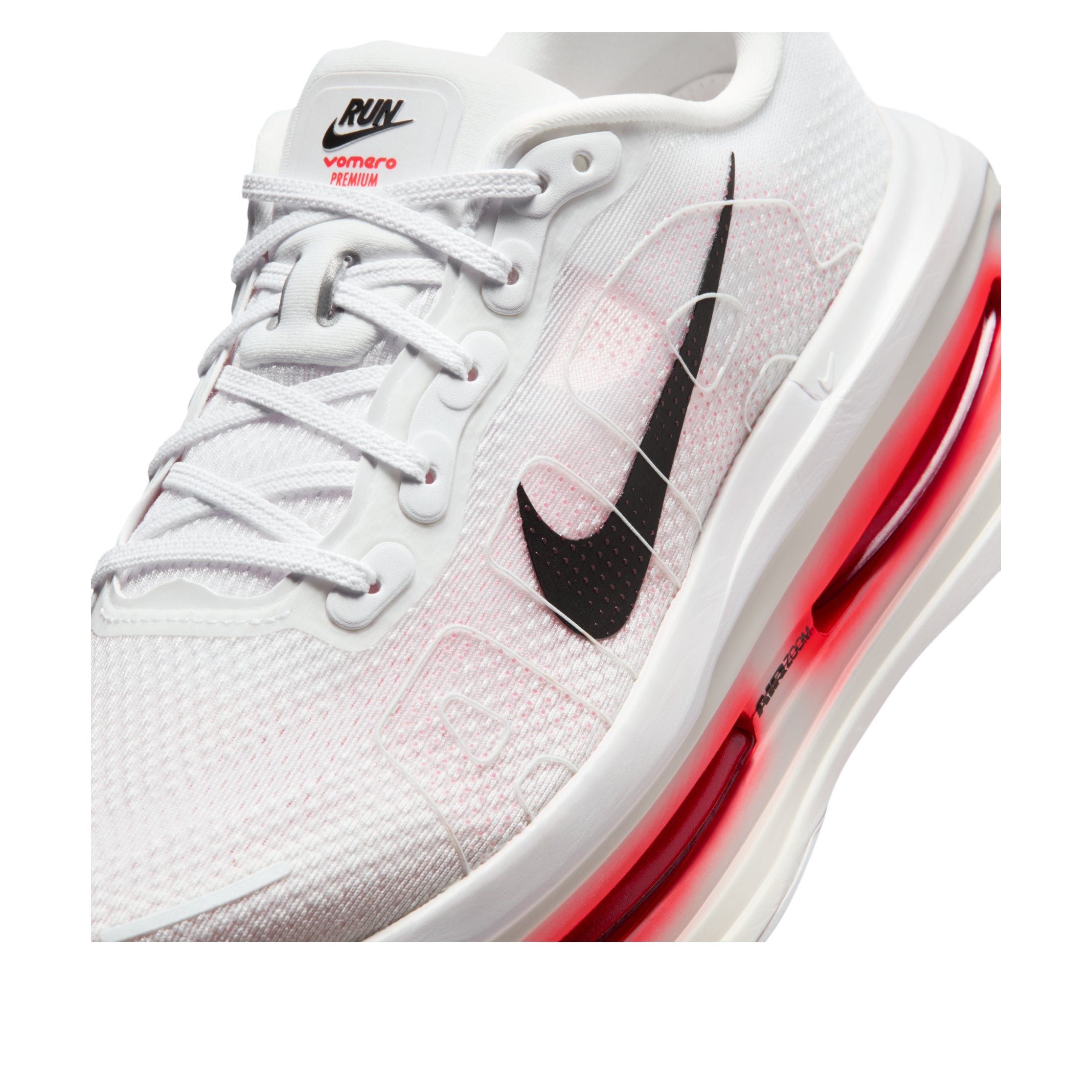 Nike Vomero Premium White Bright Crimson