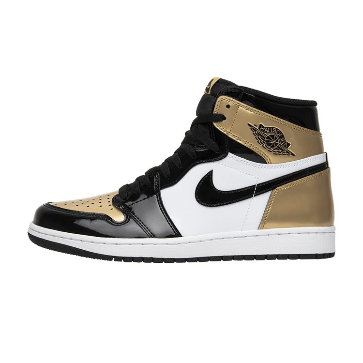 Jordan 1 Retro High NRG Patent Gold Toe