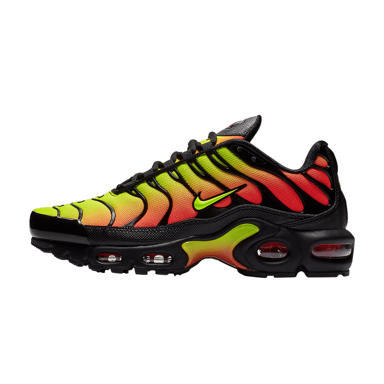 Nike Air Max Plus Black Volt Solar Red