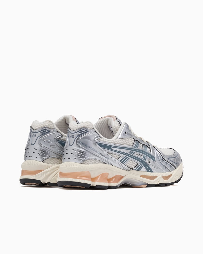 ASICS Gel-Kayano 14 Birch Pure Silver Teal Gold