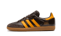 Adidas Samba OG Dark Brown Yellow