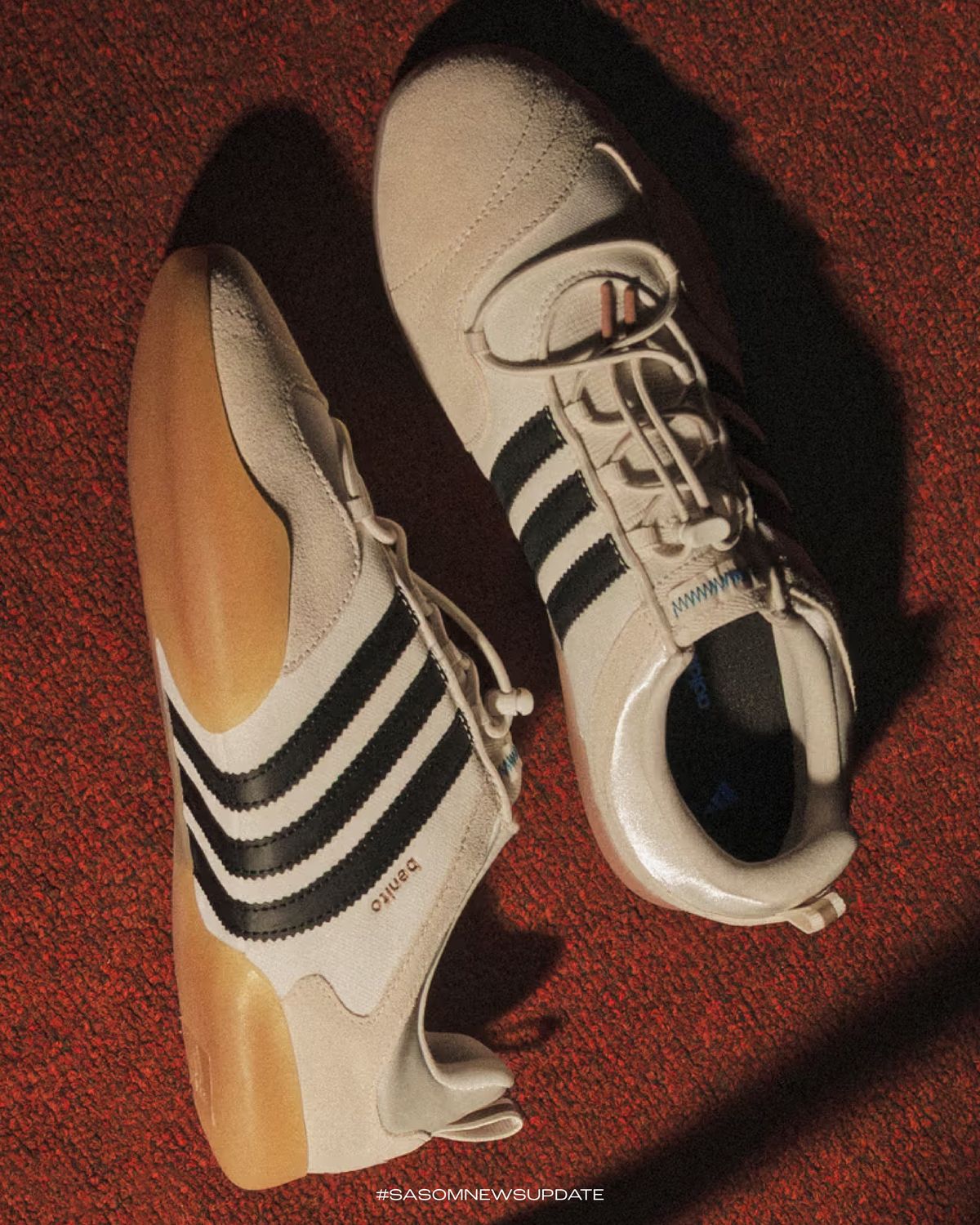 Adidas Ballerina Bad Bunny Off White Black Gum
