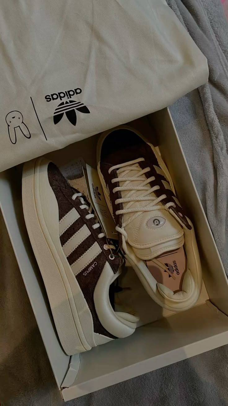 Adidas Campus Deep Brown Chalk Bad Bunny
