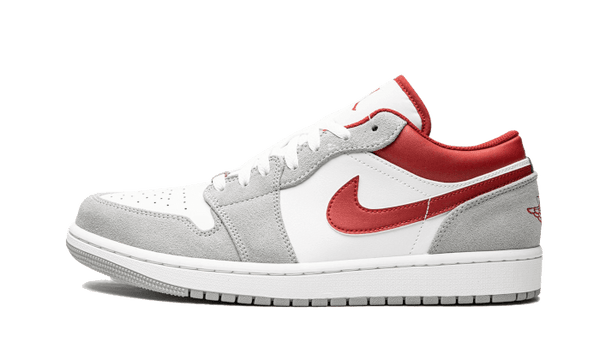 Air Jordan 1 Low SE Light Smoke Grey Gym Red - DC6991-016 / DM0589-016