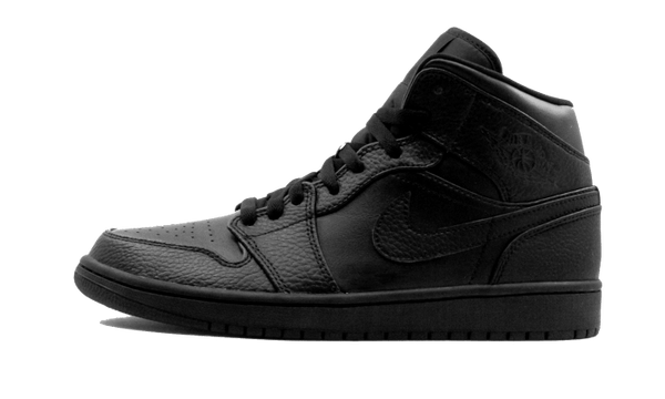 Air Jordan 1 Mid Triple Black - 554725-091 / 554724-091