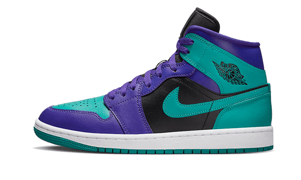 Air Jordan 1 Mid Black Grape - BQ6472-502