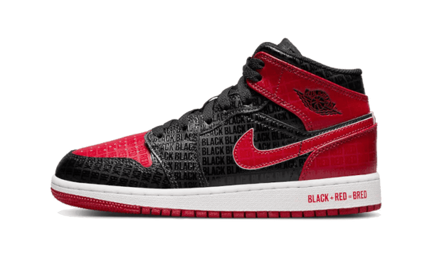 Air Jordan 1 Mid Bred Text - DM9650-001