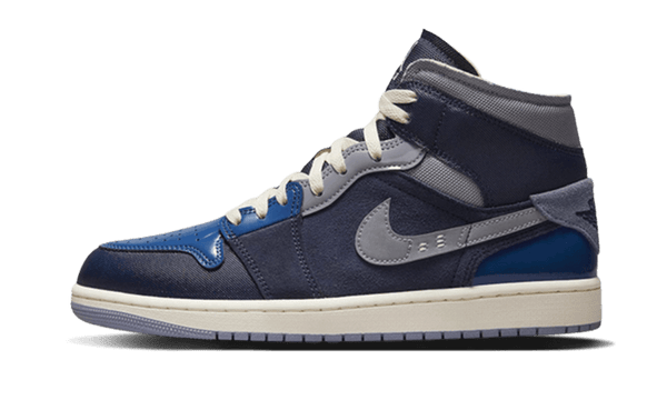 Air Jordan 1 Mid SE Craft Obsidian - DR8868-400 / DX2193-400
