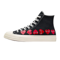 Converse Chuck Taylor All Star 70 Hi Comme des Garcons PLAY Multi-Heart Black