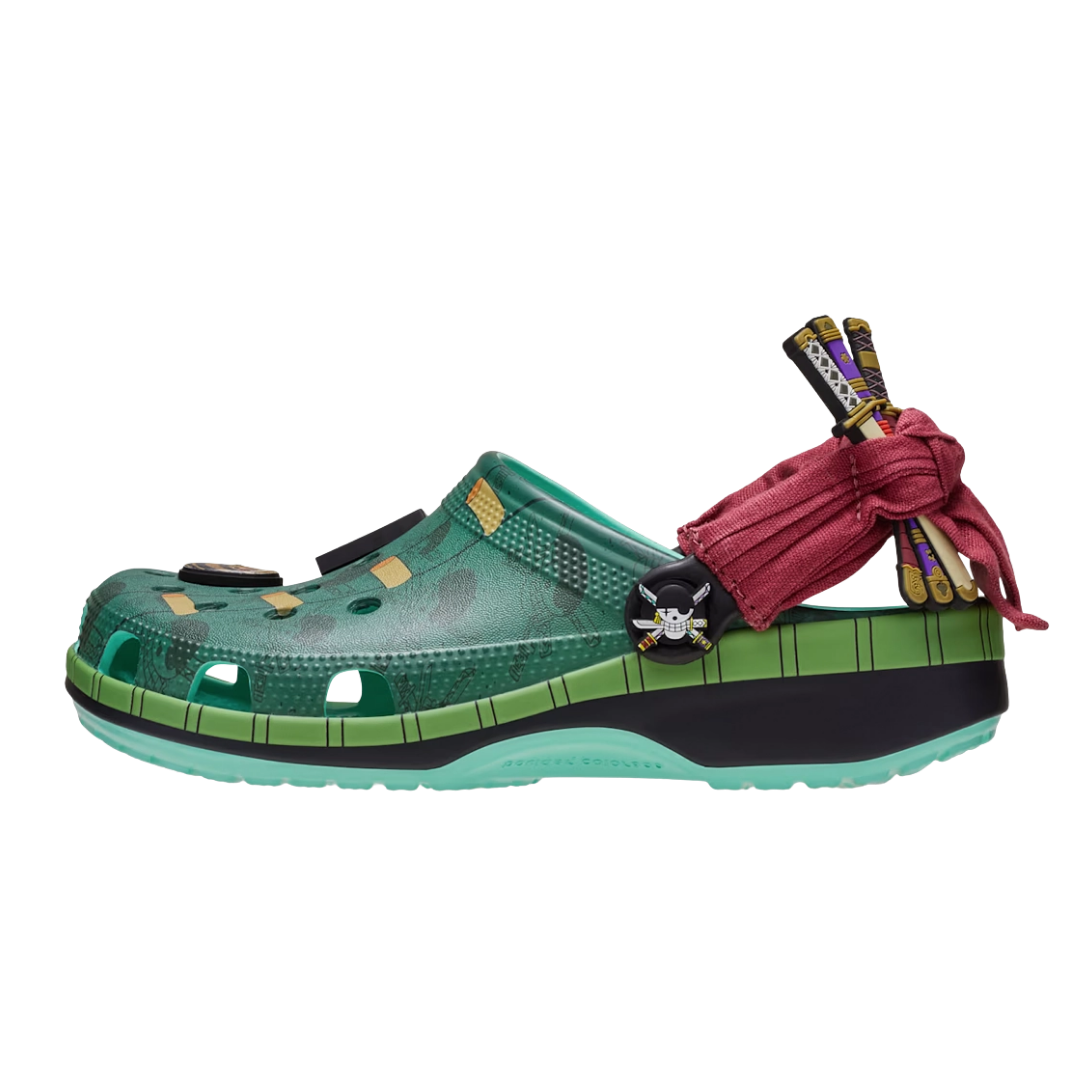 Crocs Classic Clog One Piece Roronoa Zoro (212953-90H) - SneakerAsk