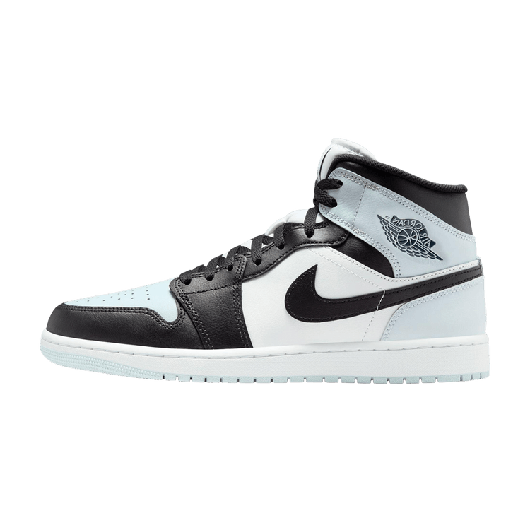 Jordan 1 Mid Black Aura Squadron Blue