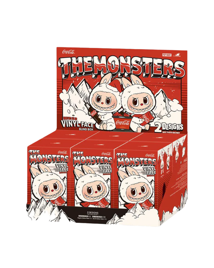 Pop Mart Labubu The Monsters Coca-Cola Vinyl Gezichtsmasker Doos