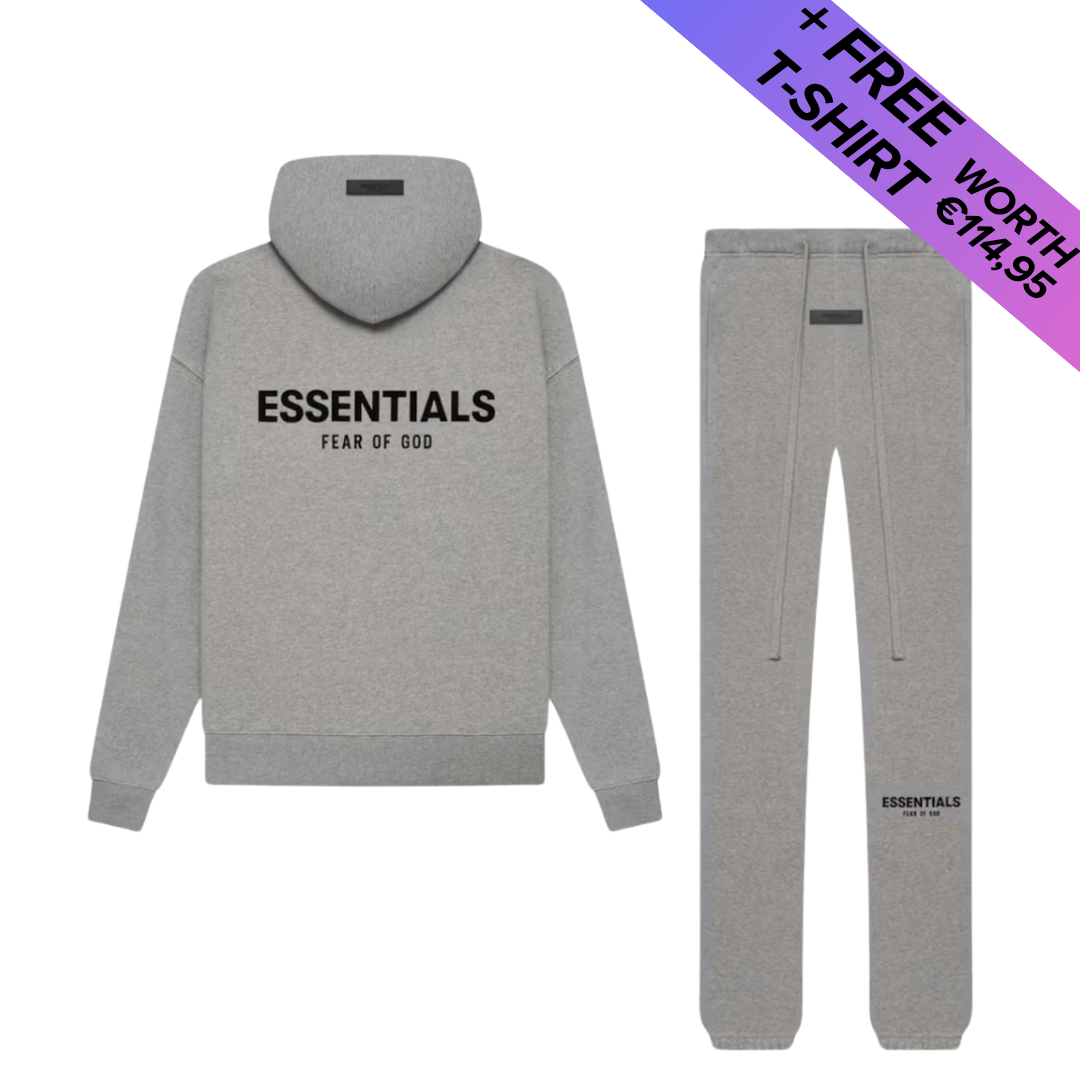 Fear of God Essentials Dark Oatmeal Full set