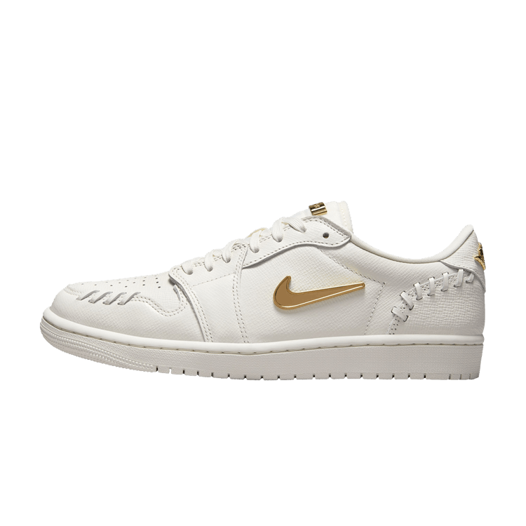 Jordan 1 Low Method of Make Sail Metallic Gold