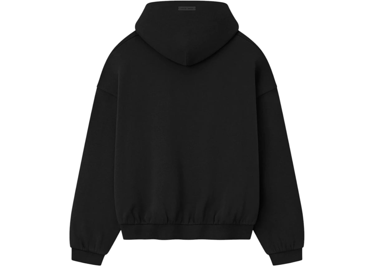 Fear of God Essentials 90's Fleece Hoodie Jet Black