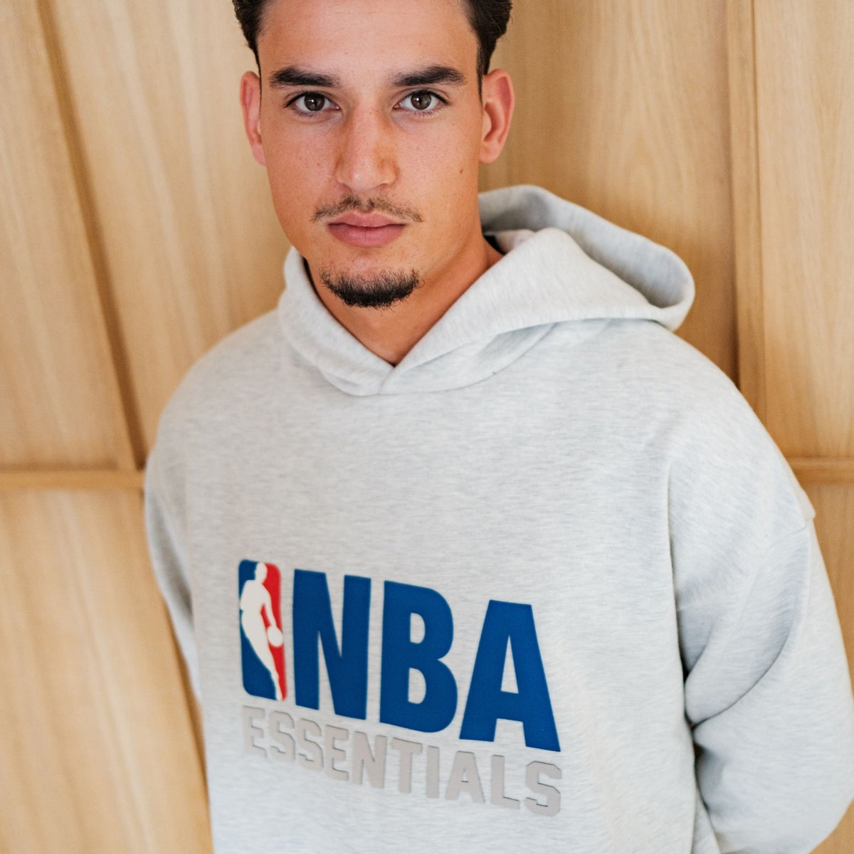 Fear Of God Essentials NBA Light Heather Hoodie