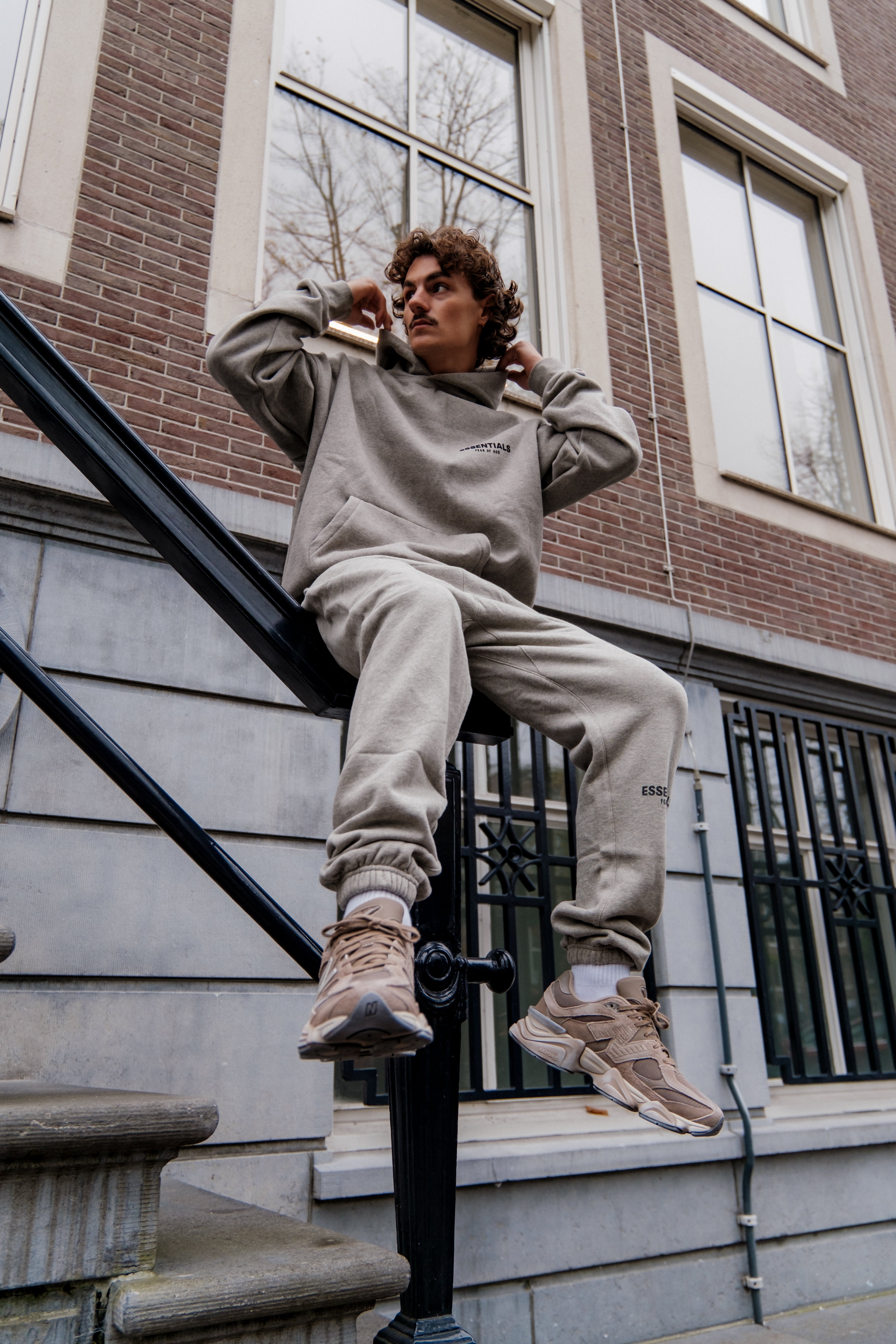 Fear of God Essentials Dark Oatmeal Full set
