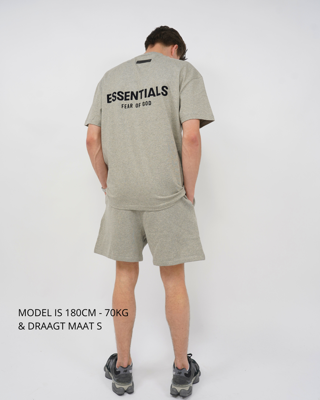 Fear of God Essentials Dark Oatmeal Summer set