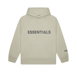 Fear of God Essentials Pullover Hoodie Applique Logo Moss