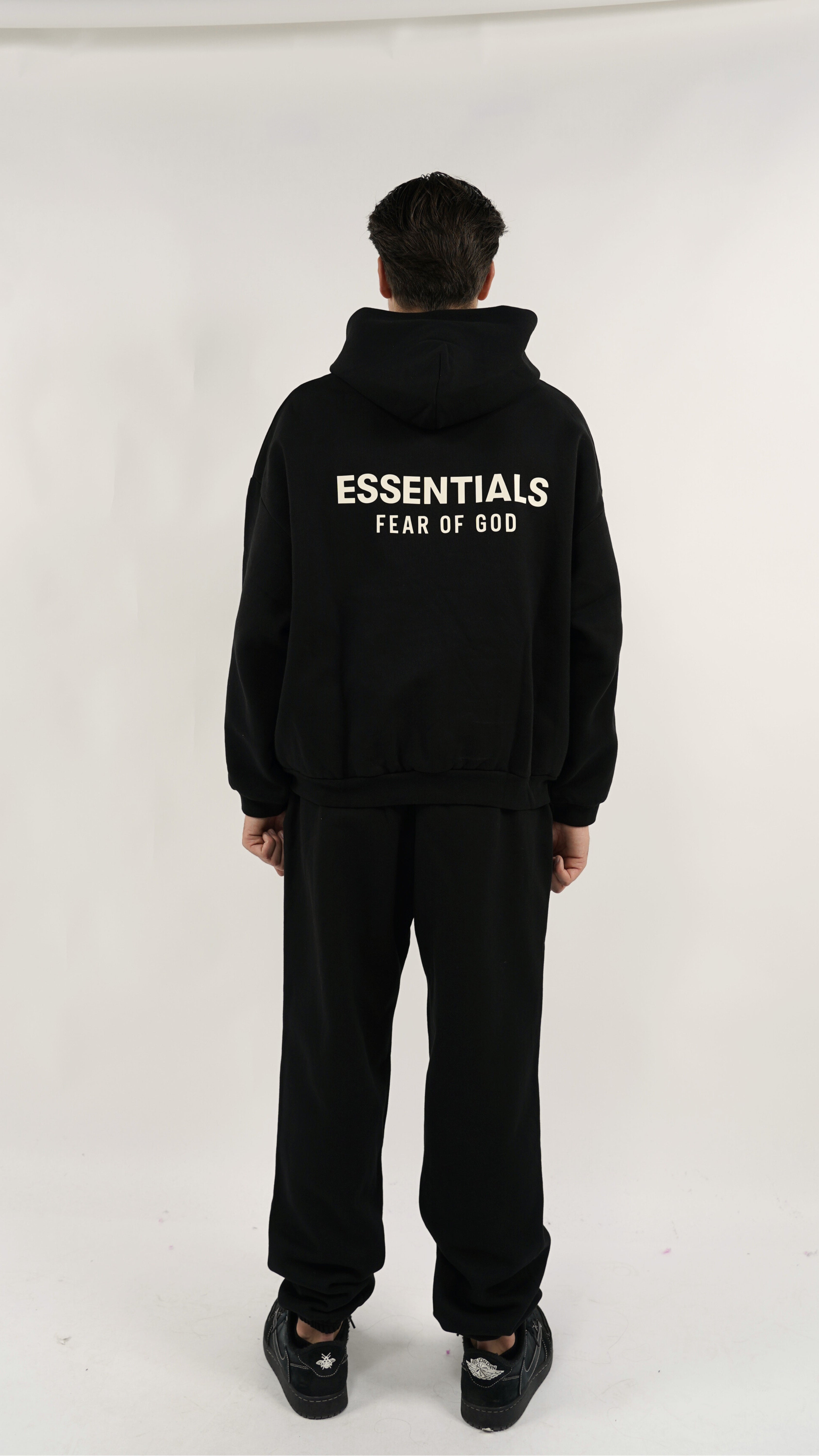 Fear of God Essentials FW24 Black White Full set