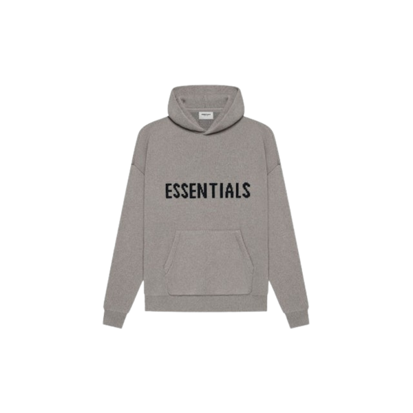 Fear of God Essentials Knit Pullover Hoodie (SS21) Dark Heather