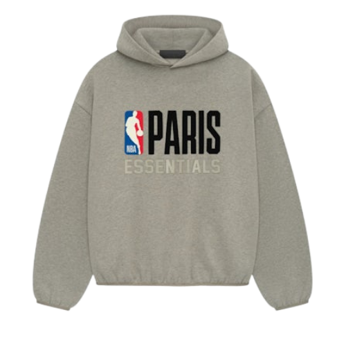 Fear of God Essentials NBA Paris Hoodie Warm Heather