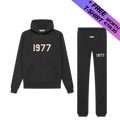 Fear of God Essentials 1977 Iron Black Full set