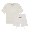 Fear of God Essentials 1977 Light Oatmeal Summer Set