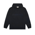 Fear of God Essentials Pullover Hoodie Applique Logo Black